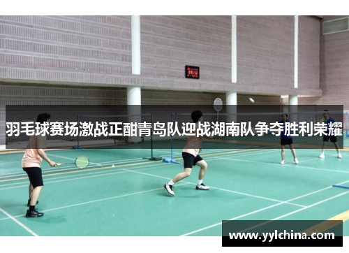 羽毛球赛场激战正酣青岛队迎战湖南队争夺胜利荣耀